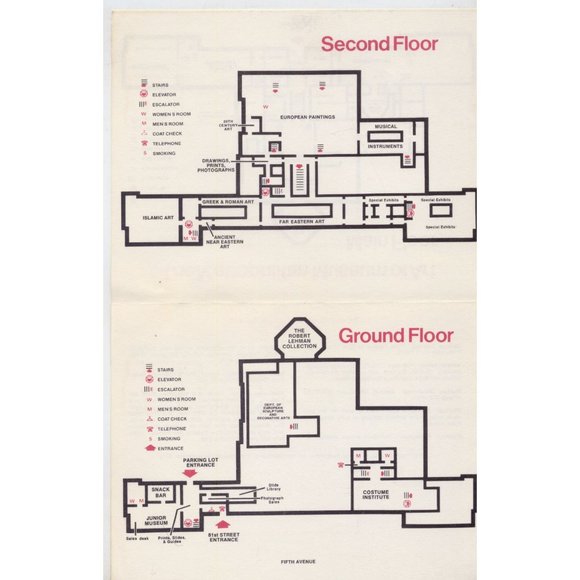 ORIGINAL VINTAGE 1975 MMOA LESLEY & EMMA SHEAFER COLLECTION Exhibit Brochure - Picture 6 of 6